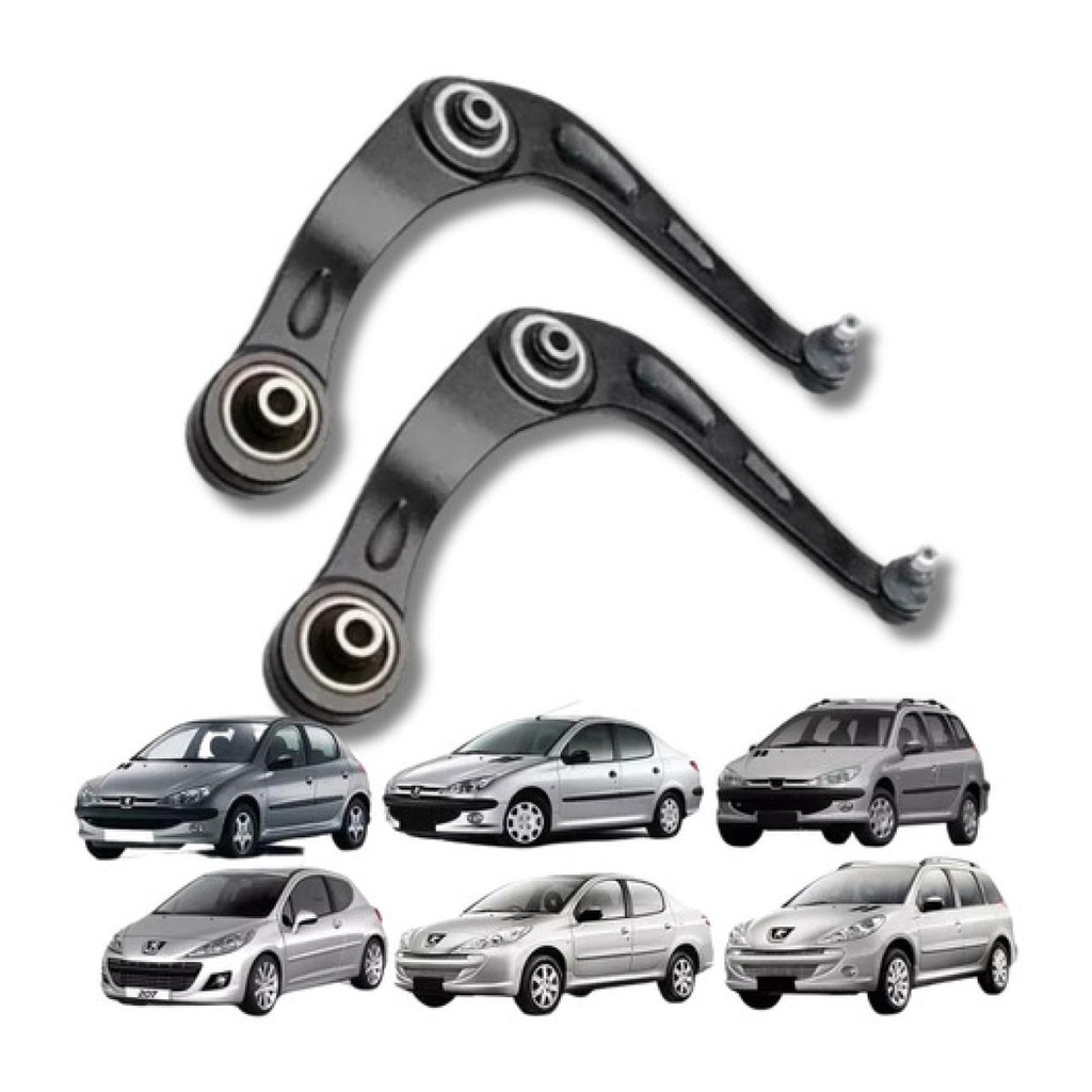 Par Bandeja Balança Peugeot 206 207 Hoggar Todos Com Pivô em Oferta na Shopee