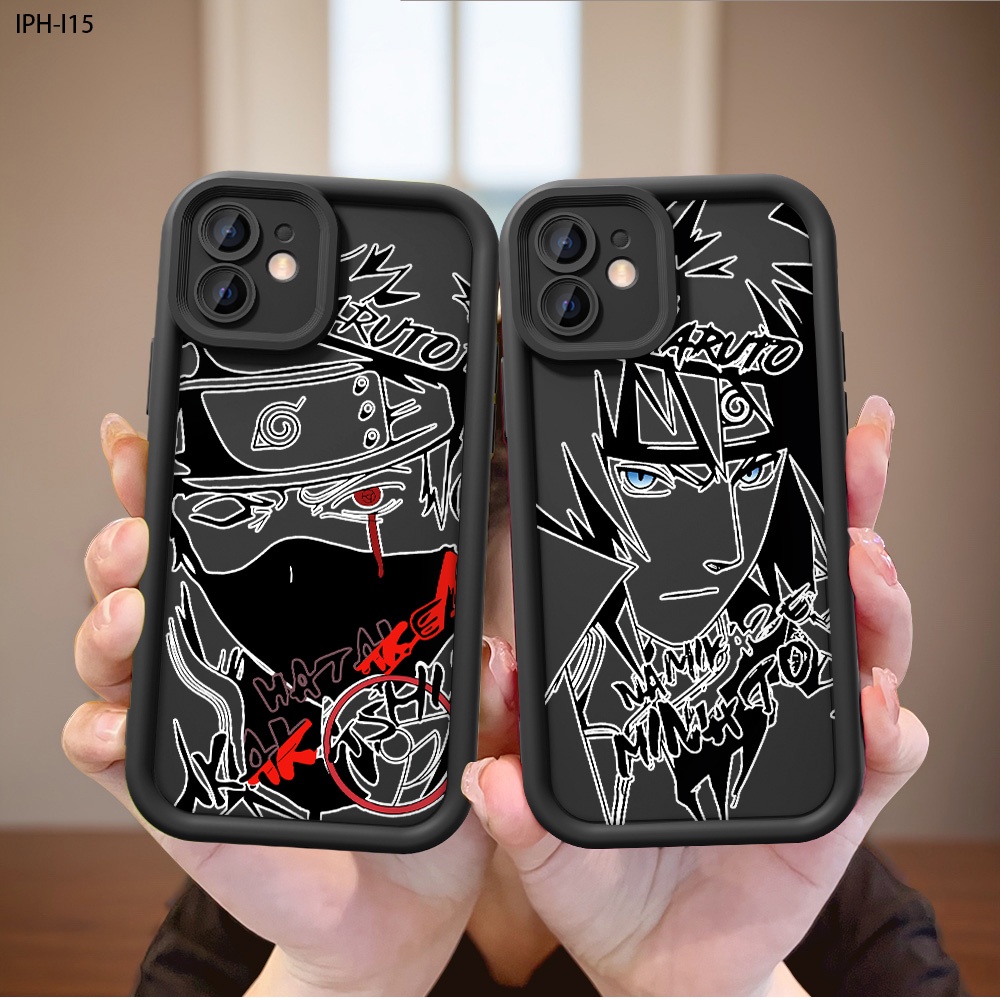 Capinha Para iPhone 15 14 13 12 11 X XS XR 7 8 SE Pro Max Plus Capa De Celular Black Case 5209 em Oferta na Shopee