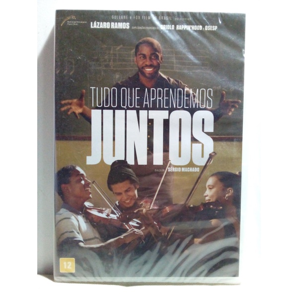 Dvd Tudo Que Aprendemos Juntos - Lacrado - Sérgio Machado - Lázaro Ramos - Criolo - Rappin’ Hood - Ag25