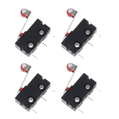 4 Micro Chave Fim De Curso Kw12 Endstop Switch Imp 3d E Cnc em Oferta na Shopee