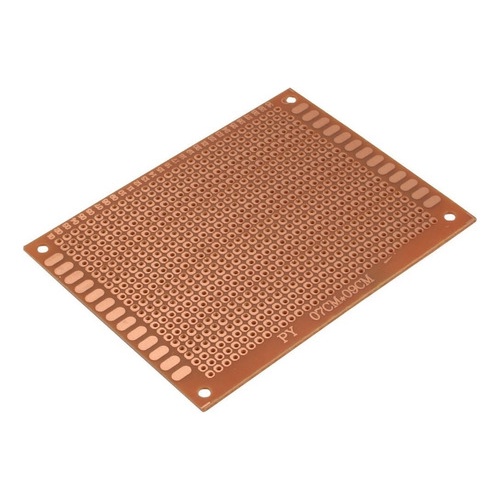 5pcs Placa De Fenolite Ilhada 7x9 Cm Pcb Perfurada Protótipo