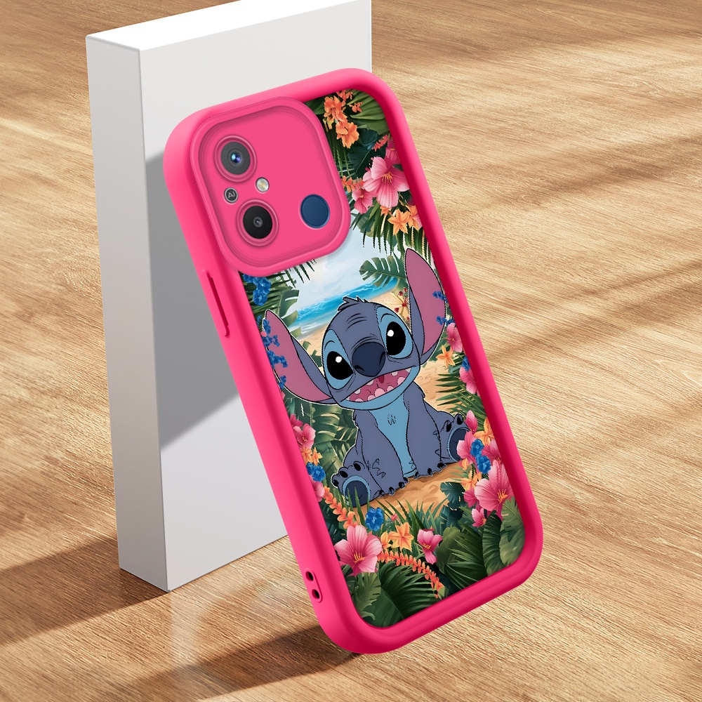 Capa Para Xiaomi Redmi 11A 12C Poco C55 Capinha De Celular Silicone Macia Protetora Do Telefone Móvel Caso Rosa 1077 TY em Oferta na Shopee