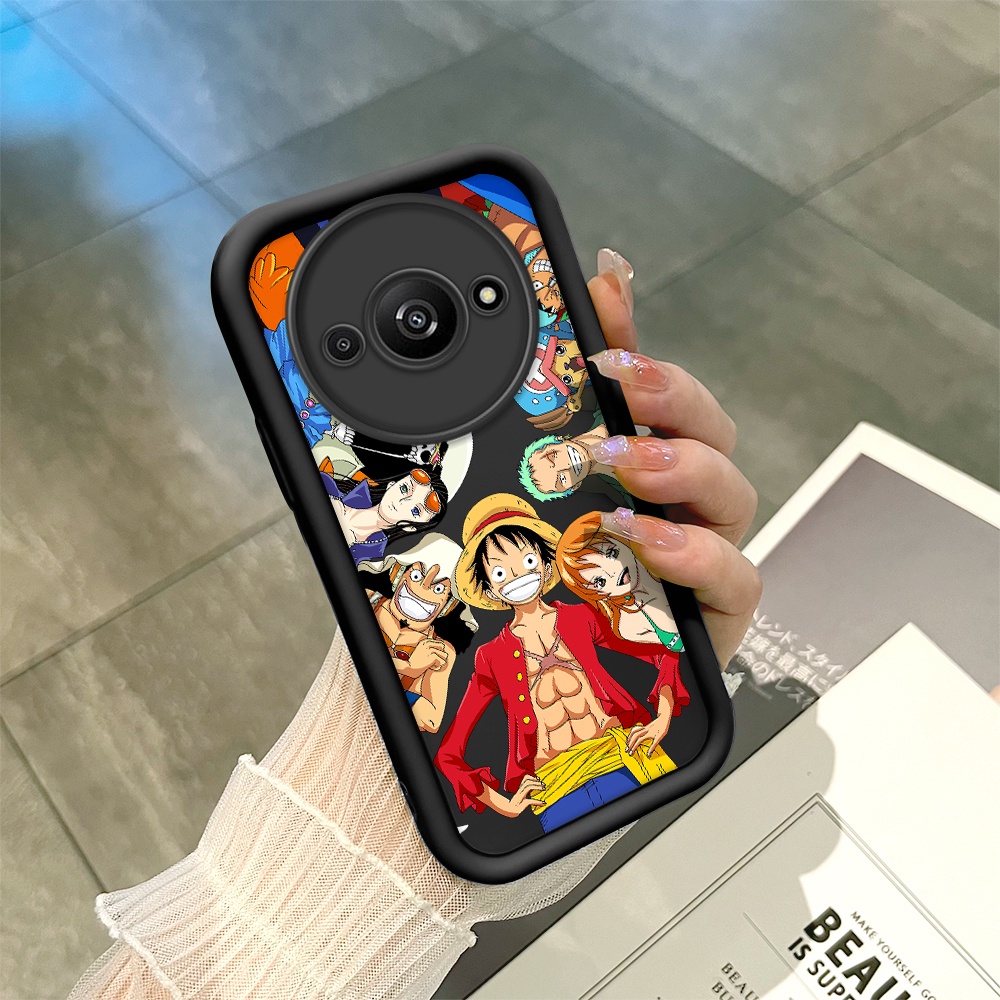 Capa Para Xiaomi Redmi A3 A3X Poco C61 Capinha Macio Normal Preto Silicone De Celular Case Preto Silicone Dupla 5095 TYB em Oferta na Shopee