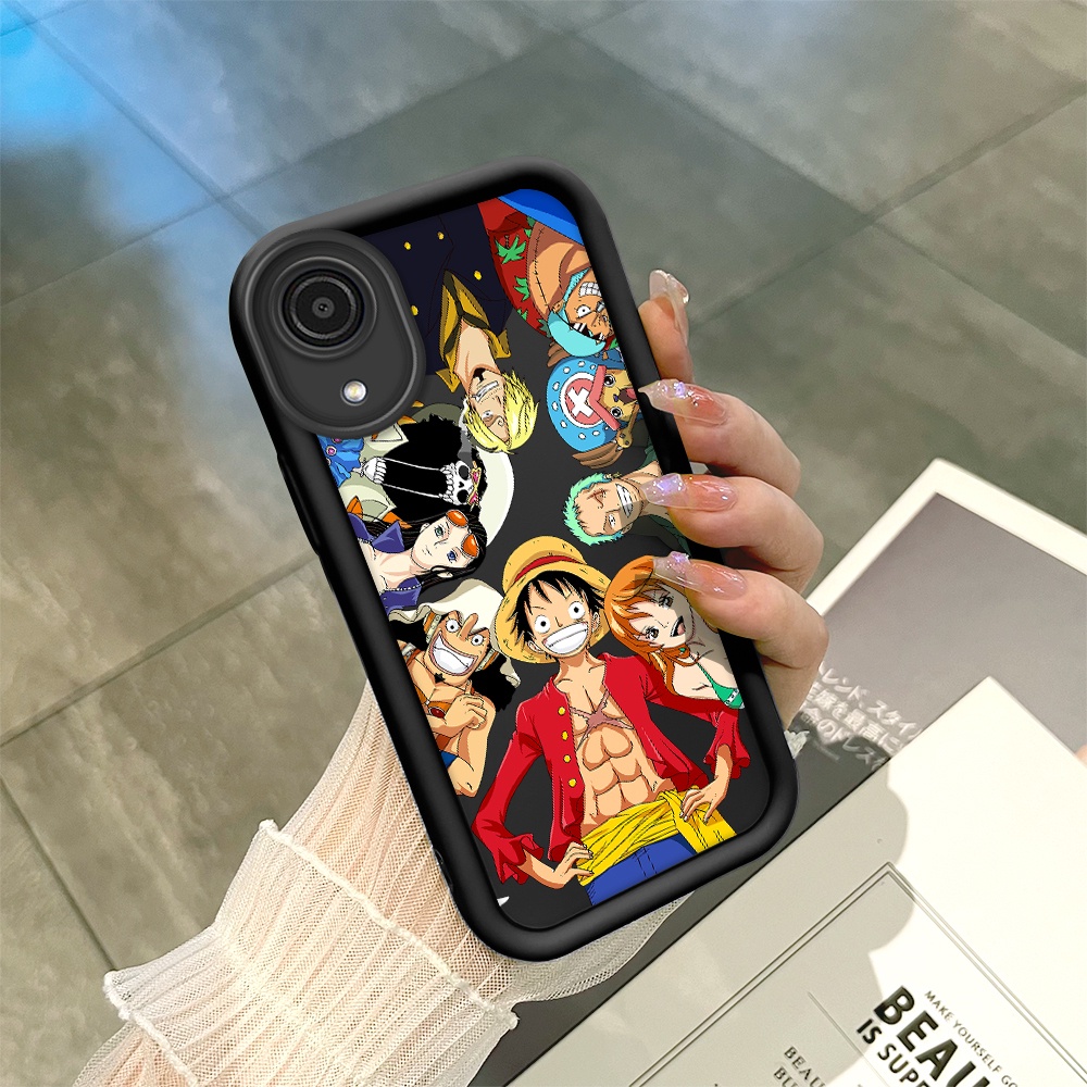 Capa Para Samsung Galaxy A03 Core Capinha Macio Normal Preto Silicone De Celular Case 5095 TYB em Oferta na Shopee