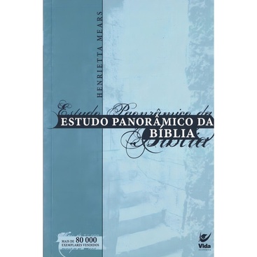 Livro Estudo Panorâmico Da Bíblia | Henrietta Cornelia Mears | Editora Vida