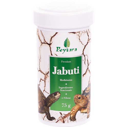 Ração Para Tartarugas Poytara Jabuti Tamanhos Escolha