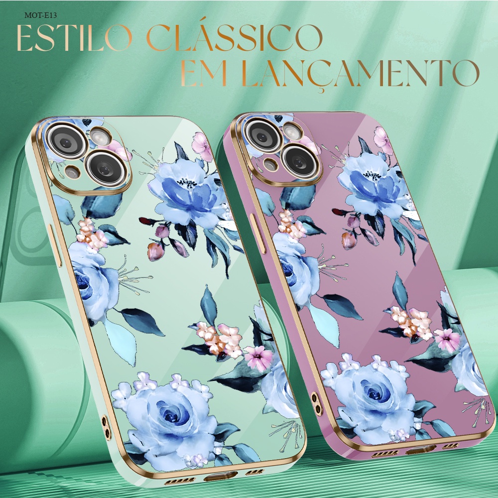 Capa Para Motorola Moto E13 E20 E22 E32 E6S E7 Plus Power Capinha Desenho Celular DD1653