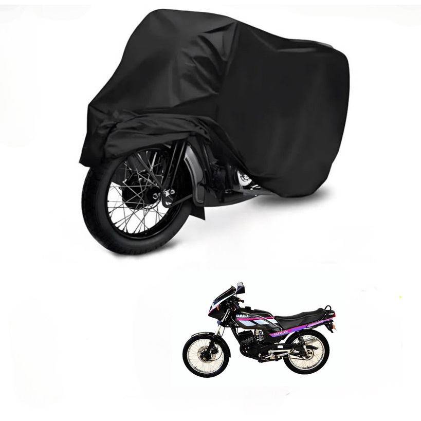Capa de Cobrir Moto em Couro Impermeável Anti-Uv Protetora Anti-Risco para Yamaha RDZ 135