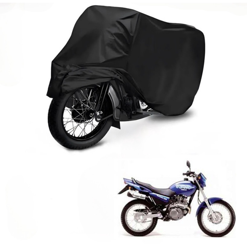 Capa de Cobrir Moto em Couro Impermeável Anti-Uv Protetora Anti-Risco para Yamaha TDM 225