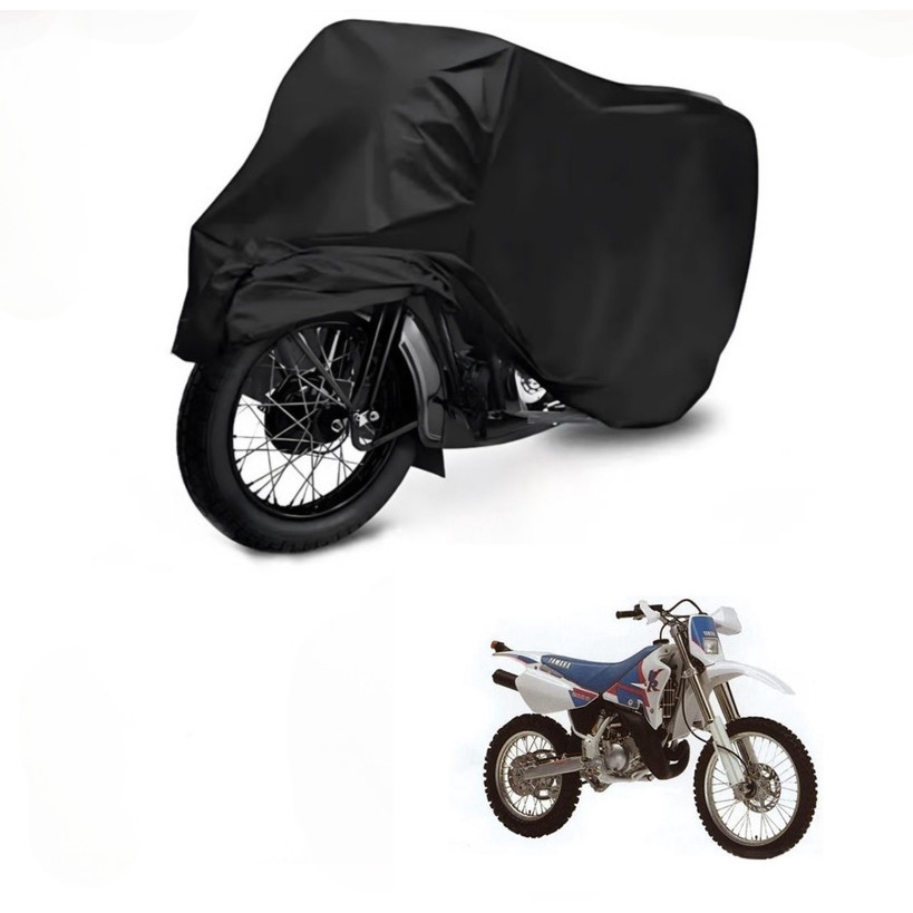 Capa de Cobrir Moto em Couro Impermeável Anti-Uv Protetora Anti-Risco para Yamaha WR 200