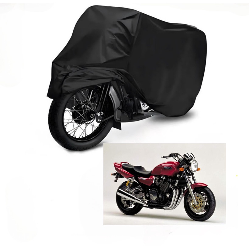 Capa de Cobrir Moto em Couro Impermeável Anti-Uv Protetora Anti-Risco para Yamaha XJR 1200