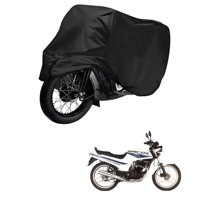Capa de Cobrir Moto em Couro Impermeável Anti-Uv Protetora Anti-Risco para Honda CBX 150 Aero