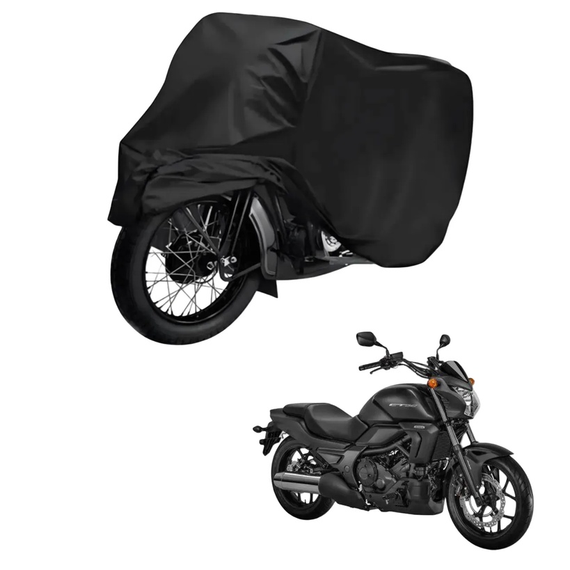 Capa de Cobrir Moto em Couro Impermeável Anti-Uv Protetora Anti-Risco para Honda CTX 700N