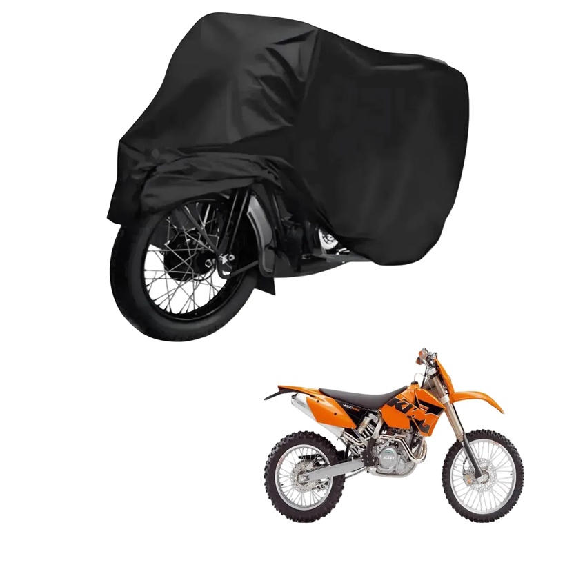 Capa de Cobrir Moto em Couro Impermeável Anti-Uv Protetora Anti-Risco para KTM 450 EXC