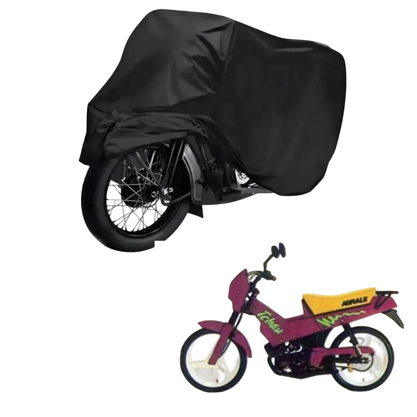 Capa de Cobrir Moto em Couro Impermeável Anti-Uv Protetora Anti-Risco para Agrale TCHAU