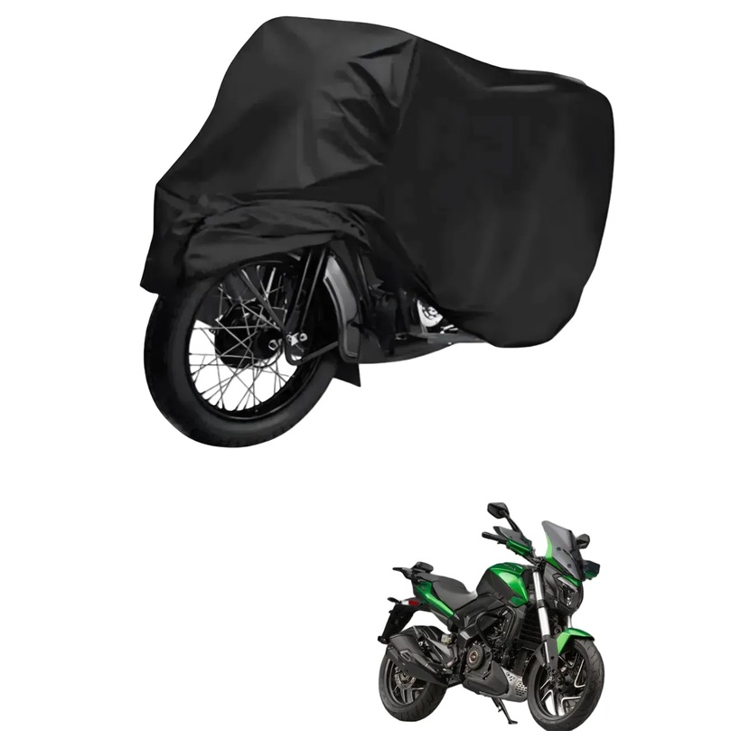 Capa de Cobrir Moto em Couro Impermeável Anti-Uv Protetora Anti-Risco para Bajaj Dominar 400