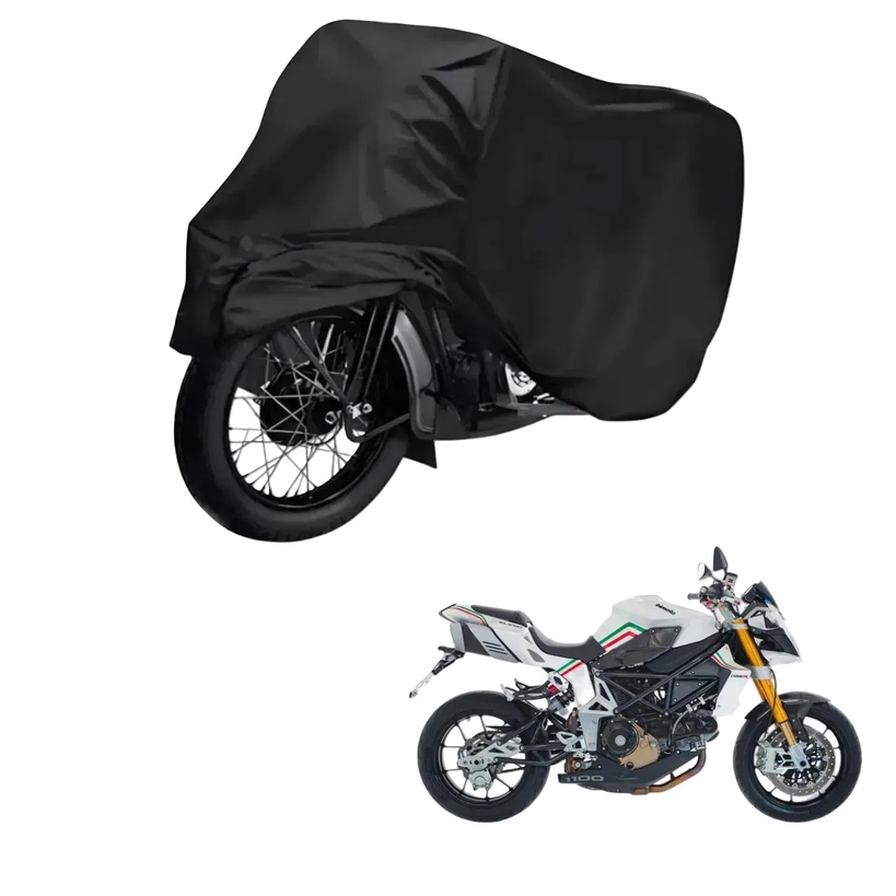 Capa de Cobrir Moto em Couro Impermeável Anti-Uv Protetora Anti-Risco para Bimota DB6 R Delirio