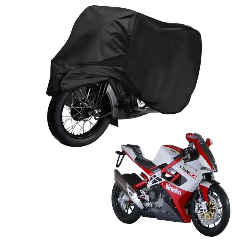Capa de Cobrir Moto em Couro Impermeável Anti-Uv Protetora Anti-Risco para Bimota DB7