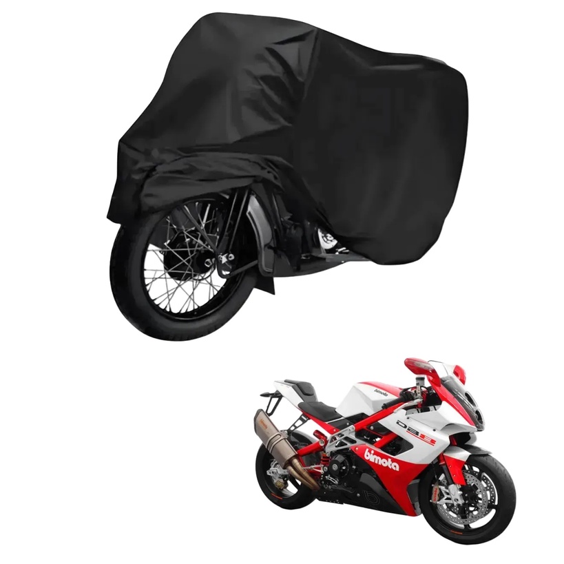 Capa de Cobrir Moto em Couro Impermeável Anti-Uv Protetora Anti-Risco para Bimota DB8