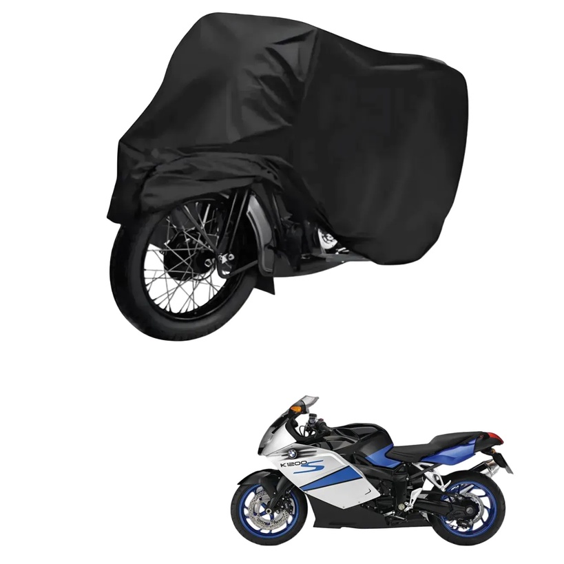 Capa de Cobrir Moto em Couro Impermeável Anti-Uv Protetora Anti-Risco para BMW K 1200 S