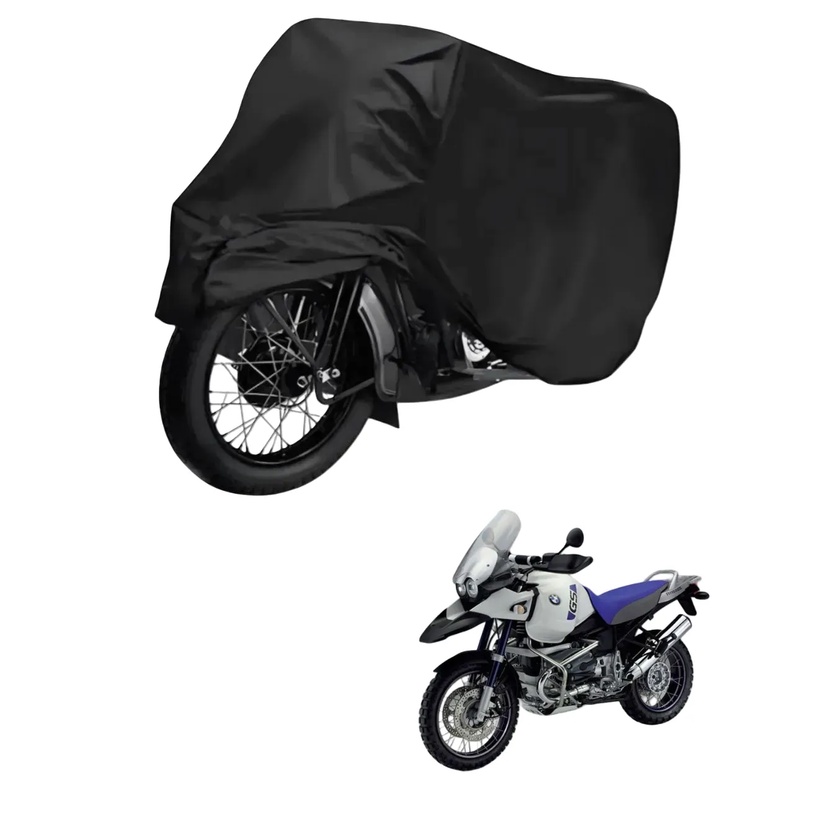 Capa de Cobrir Moto em Couro Impermeável Anti-Uv Protetora Anti-Risco para BMW R 1150 GS