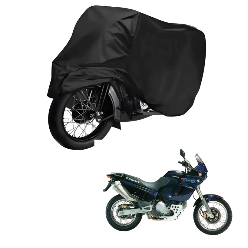 Capa de Cobrir Moto em Couro Impermeável Anti-Uv Protetora Anti-Risco para Cagiva Elefant 900