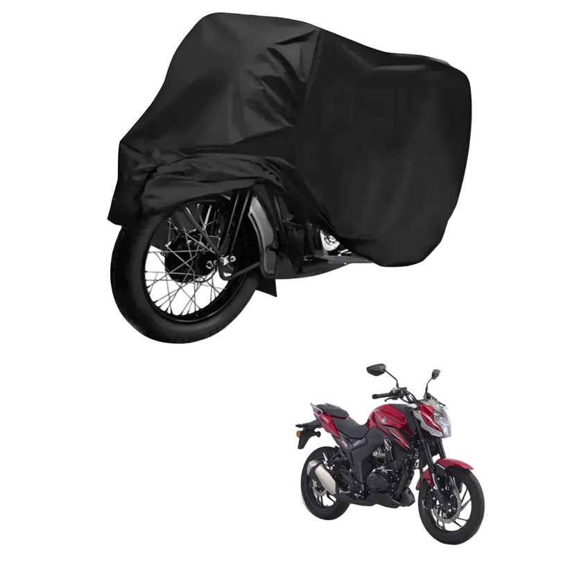Capa de Cobrir Moto em Couro Impermeável Anti-Uv Protetora Anti-Risco para Haojue DR 160