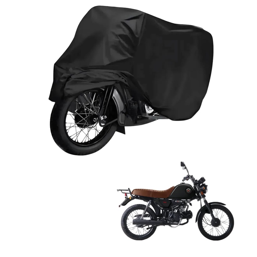 Capa de Cobrir Moto em Couro Impermeável Anti-Uv Protetora Anti-Risco para Shineray Worker 125
