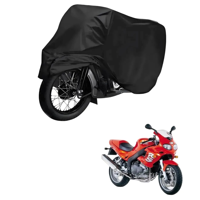 Capa de Cobrir Moto em Couro Impermeável Anti-Uv Protetora Anti-Risco para Triumph Sprint RS 955