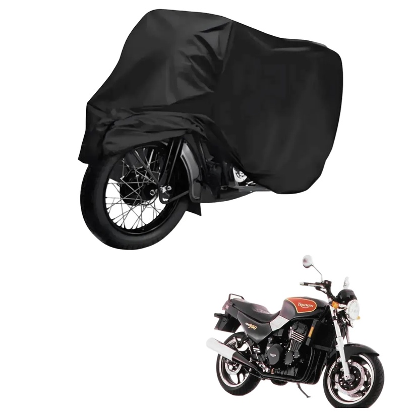 Capa de Cobrir Moto em Couro Impermeável Anti-Uv Protetora Anti-Risco para Triumph Trident 900