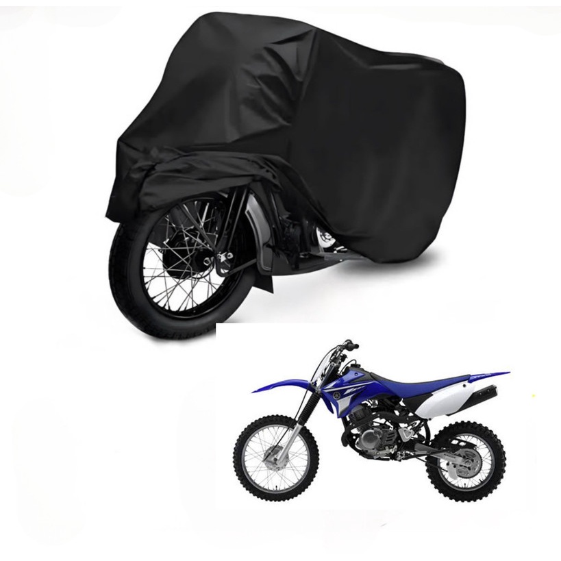Capa de Cobrir Moto em Couro Impermeável Anti-Uv Protetora Anti-Risco para Yamaha TT-R 125