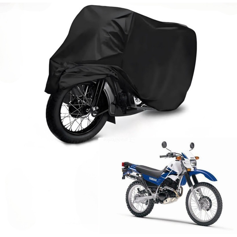 Capa de Cobrir Moto em Couro Impermeável Anti-Uv Protetora Anti-Risco para Yamaha XT 225