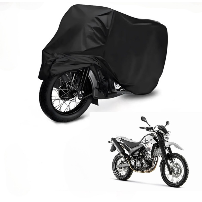 Capa de Cobrir Moto em Couro Impermeável Anti-Uv Protetora Anti-Risco para Yamaha XT 660 R
