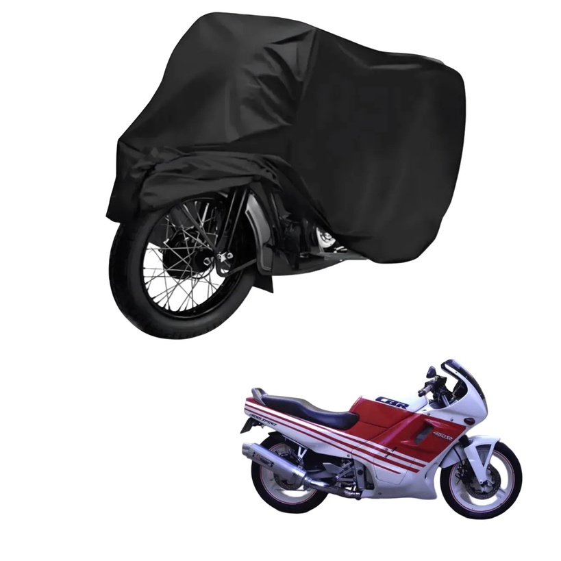 Capa de Cobrir Moto em Couro Impermeável Anti-Uv Protetora Anti-Risco para Honda CBR 450
