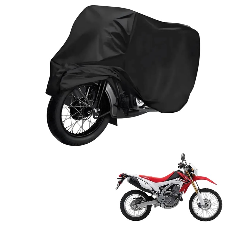 Capa de Cobrir Moto em Couro Impermeável Anti-Uv Protetora Anti-Risco para Honda CRF 250L