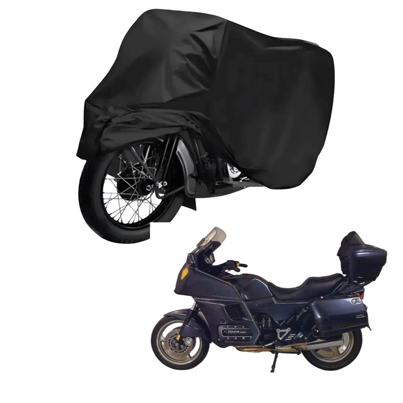 Capa de Cobrir Moto em Couro Impermeável Anti-Uv Protetora Anti-Risco para BMW K 1100 LT