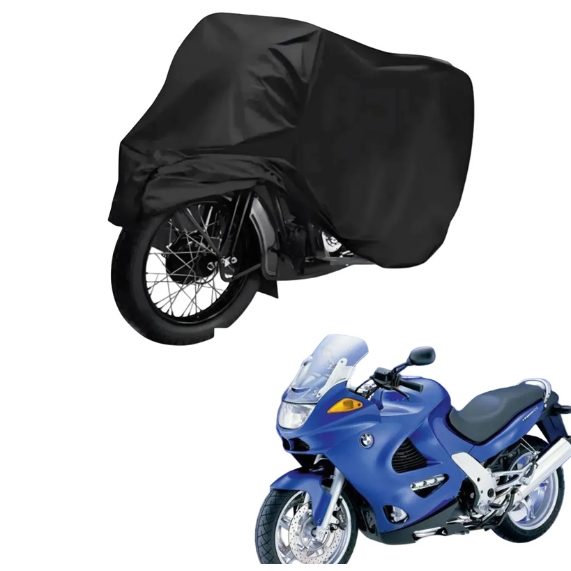 Capa de Cobrir Moto em Couro Impermeável Anti-Uv Protetora Anti-Risco para BMW K 1200 RS