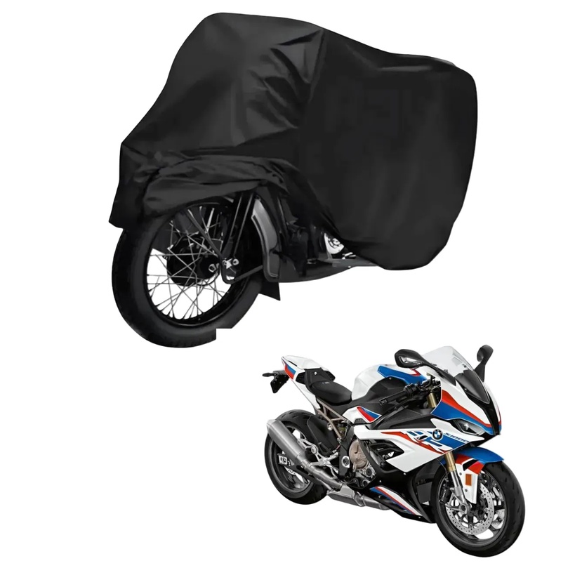 Capa de Cobrir Moto em Couro Impermeável Anti-Uv Protetora Anti-Risco para BMW S 1000 RR