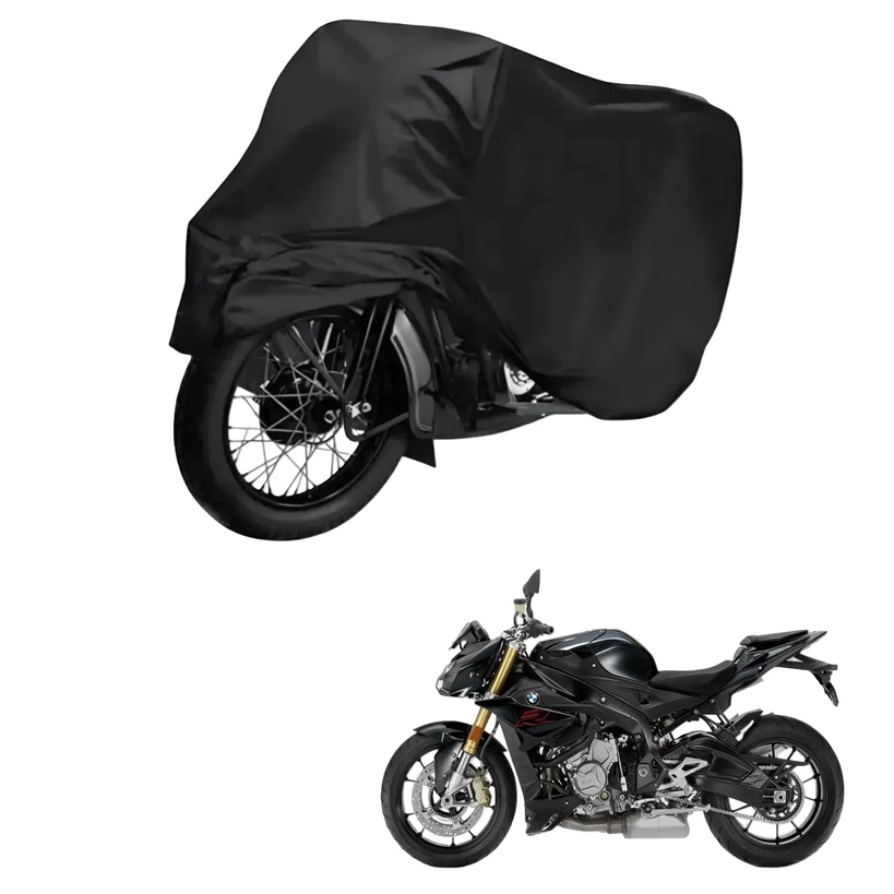 Capa de Cobrir Moto em Couro Impermeável Anti-Uv Protetora Anti-Risco para BMW S 1000 R