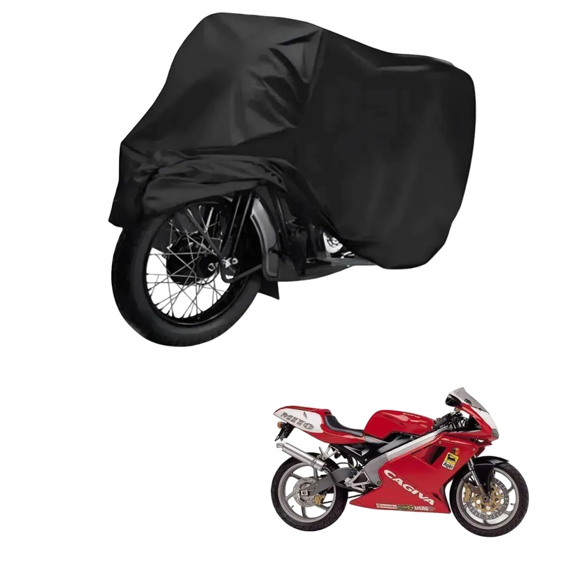 Capa de Cobrir Moto em Couro Impermeável Anti-Uv Protetora Anti-Risco para Cagiva Mito