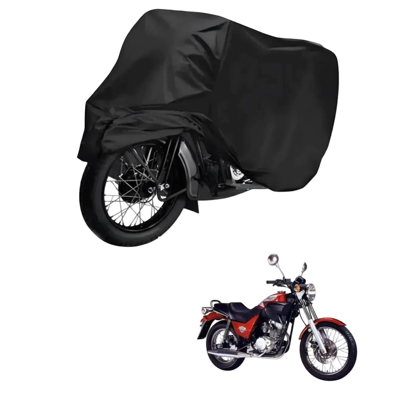 Capa de Cobrir Moto em Couro Impermeável Anti-Uv Protetora Anti-Risco para Cagiva Roadster