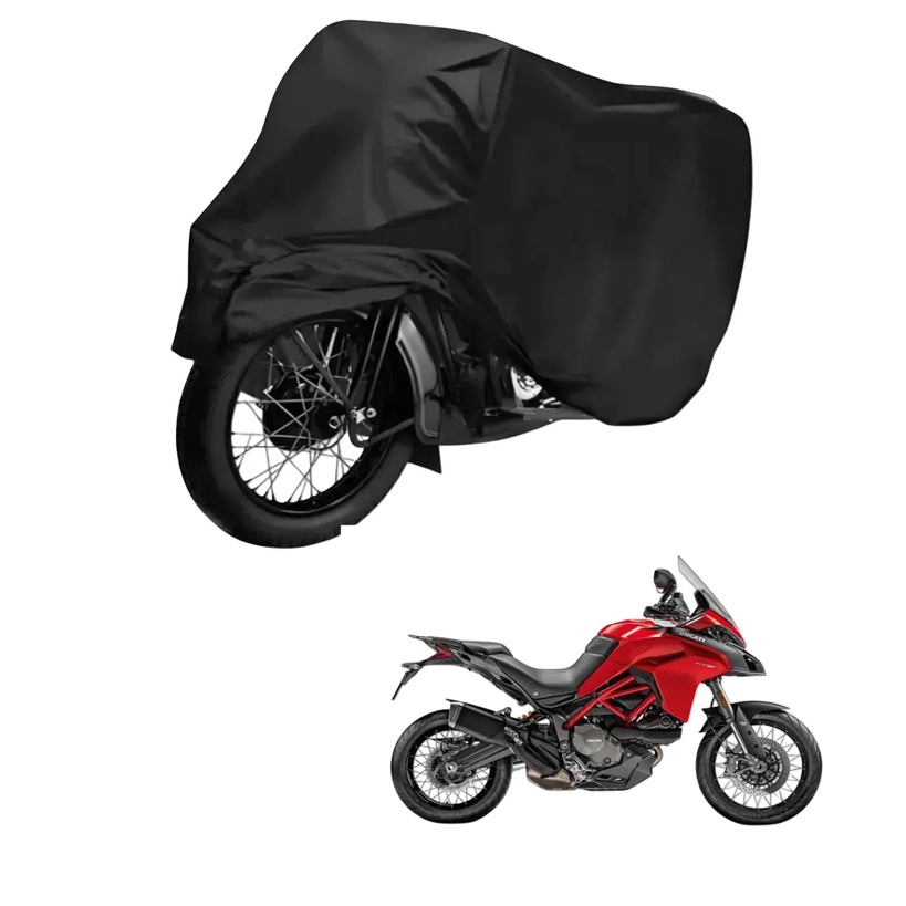 Capa de Cobrir Moto em Couro Impermeável Anti-Uv Protetora Anti-Risco para Ducati Multistrada 950 S