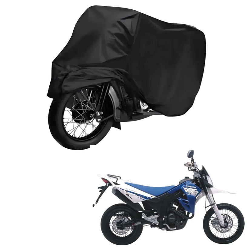 Capa de Cobrir Moto em Couro Impermeável Anti-Uv Protetora Anti-Risco para Kasinski Mirage 150