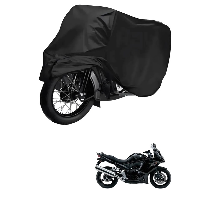 Capa de Cobrir Moto em Couro Impermeável Anti-Uv Protetora Anti-Risco para Suzuki GSX 650F