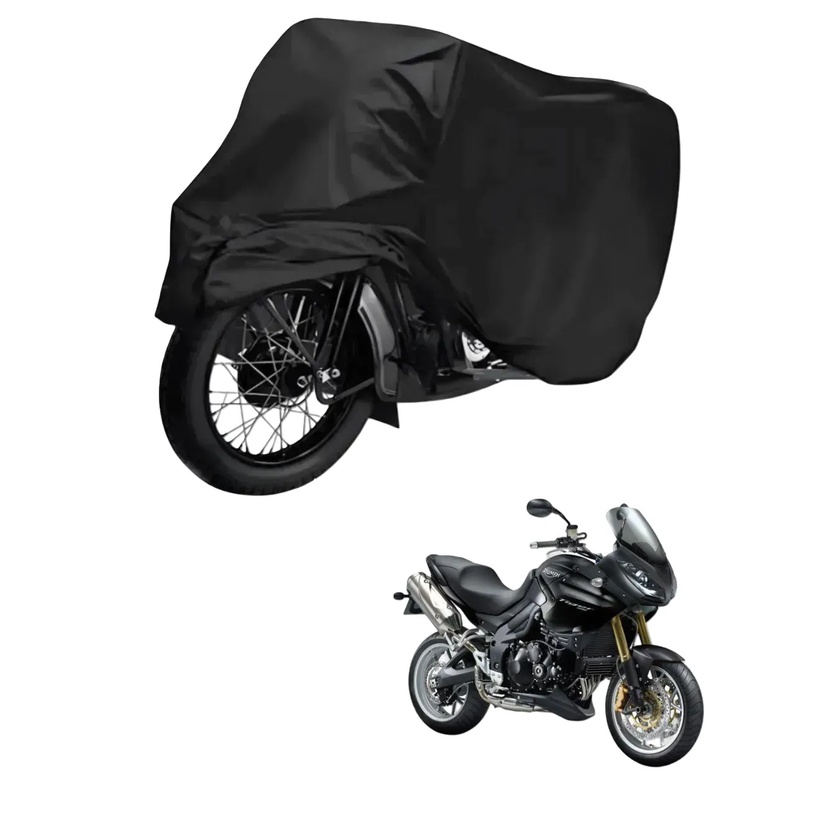 Capa de Cobrir Moto em Couro Impermeável Anti-Uv Protetora Anti-Risco para Triumph Tiger 1050