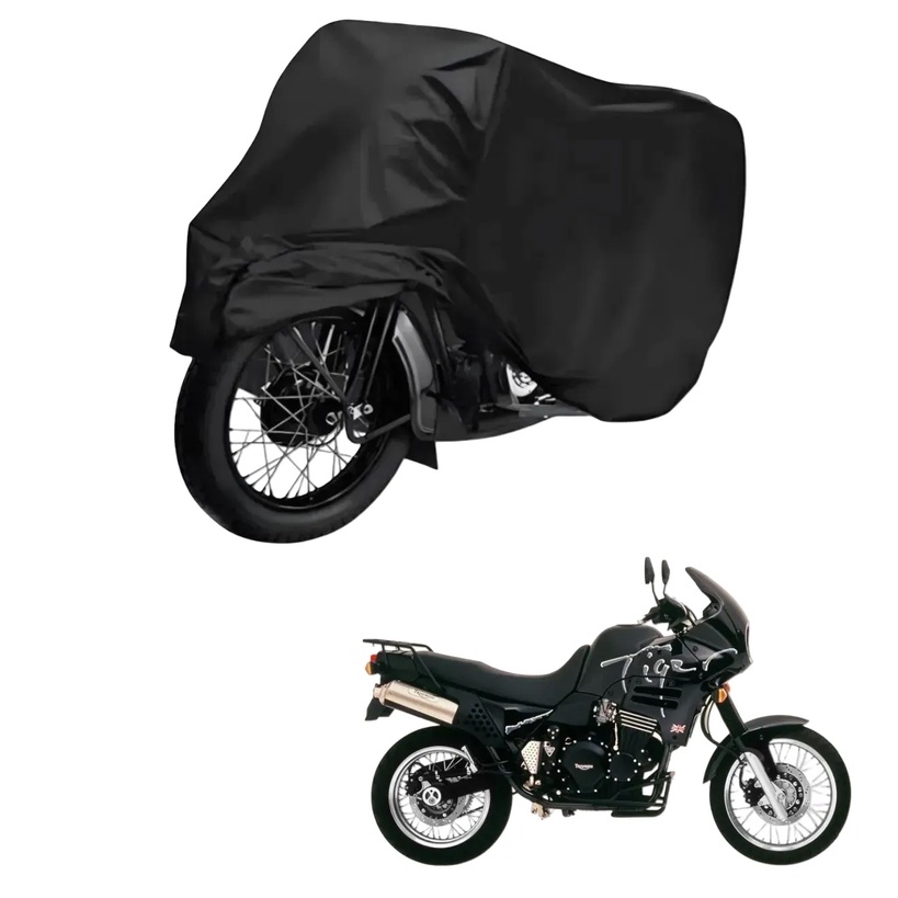 Capa de Cobrir Moto em Couro Impermeável Anti-Uv Protetora Anti-Risco para Triumph Tiger 900