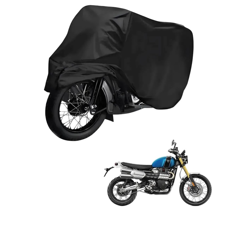 Capa de Cobrir Moto em Couro Impermeável Anti-Uv Protetora Anti-Risco para Triumph Scrambler 1200 XE