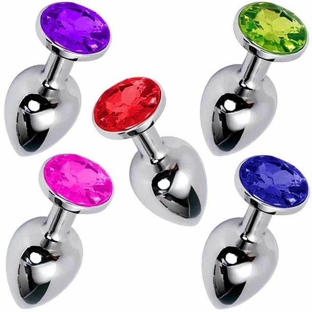 PLUG SEXY ANAL Com Cristal Arredondado Prazer Pessoal - SEX SHOP em Oferta na Shopee