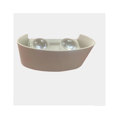 Arandela Preta Branca Slim Led Moderna Aluminio Aaatop 4 Luz