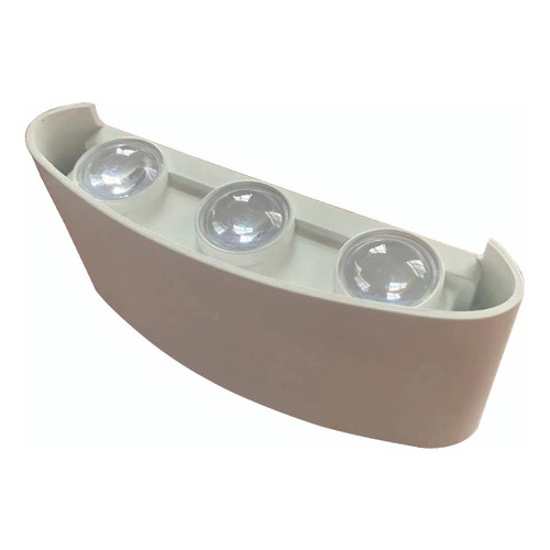 Arandela Preta Branca Slim Led Aluminio Moderna Aaatop